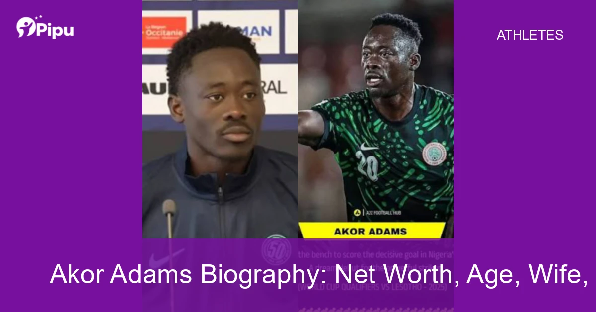 Akor Adams Biography Akor Adams Biography: Net Worth, Age, Wife, Education, Family, Career & Early Life