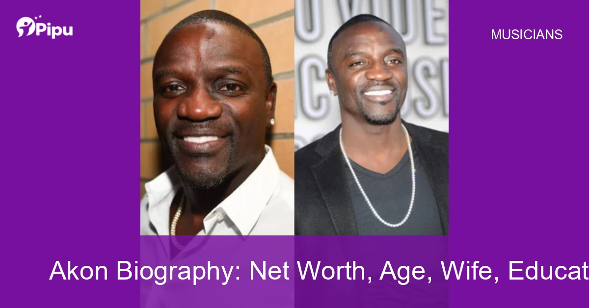 Akon Biography: Net Worth, Age, Wife, Education, Family, Career & Early Life