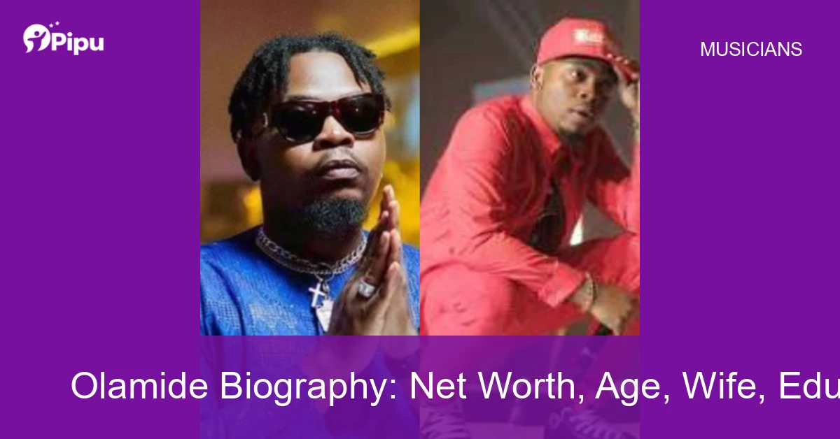 Olamide Biography Olamide Biography: Net Worth, Age, Wife, Education, Family, Career & Early Life