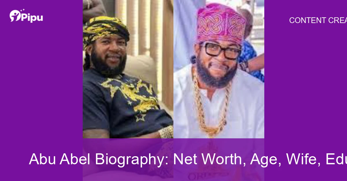 Abu Abel Biography Abu Abel Biography: Net Worth, Age, Wife, Education, Family, Career & Early Life