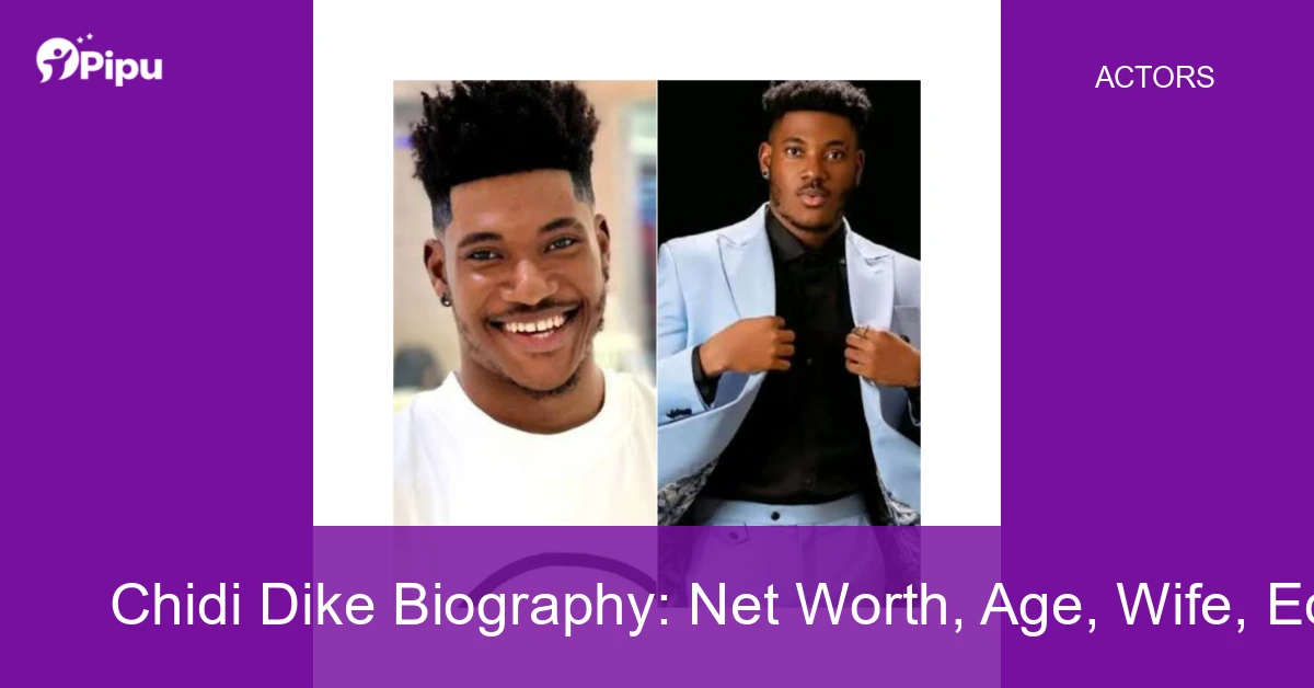 Chidi Dike Biography Chidi Dike Biography: Net Worth, Age, Wife, Education, Family, Career & Early Life