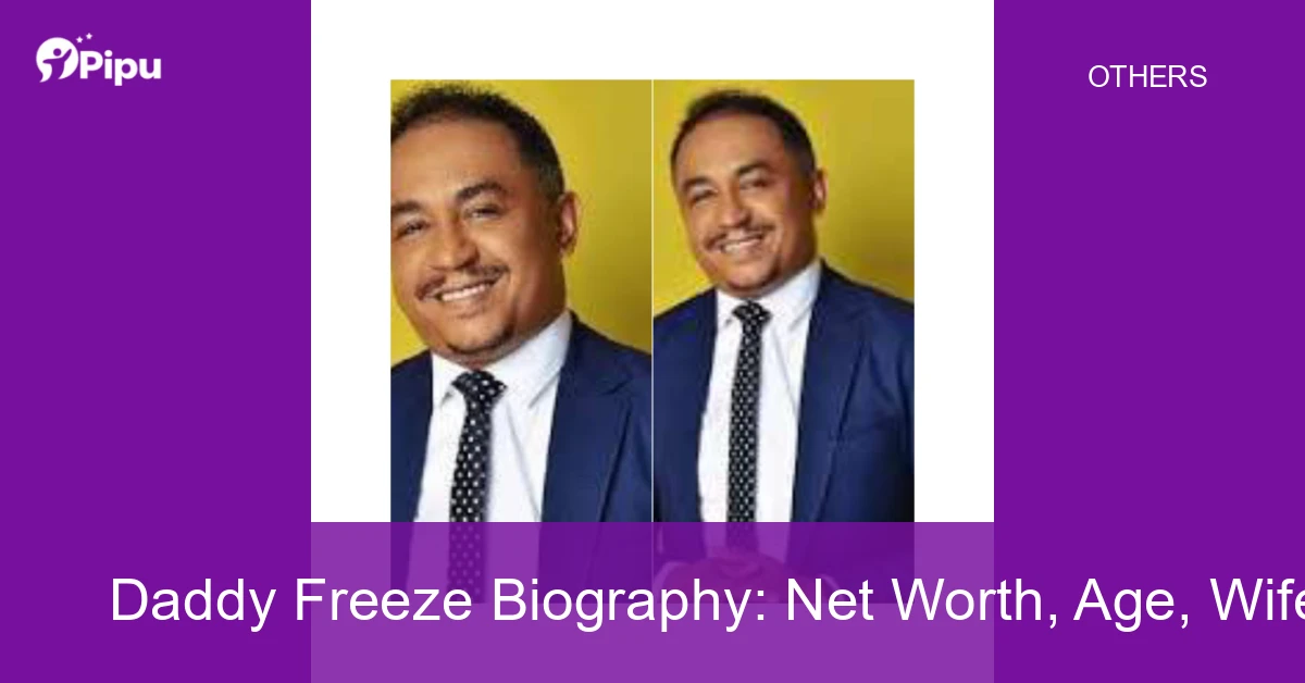 Daddy Freeze Biography: Net Worth, Age, Wife, Education, Family, Career & Early Life