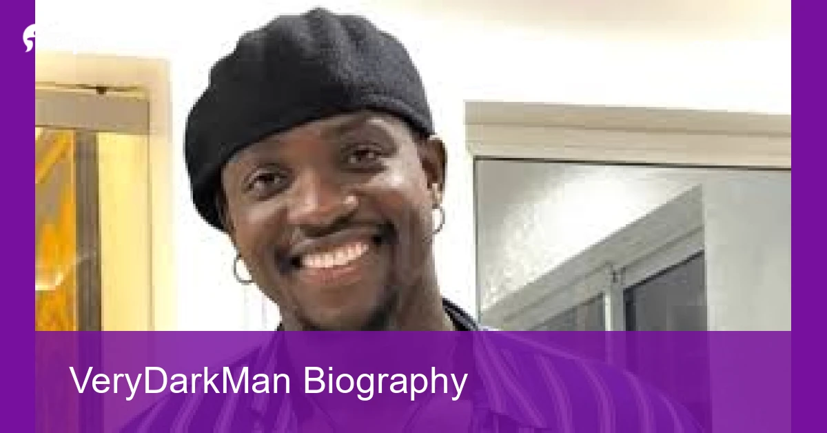 VeryDarkMan Biography