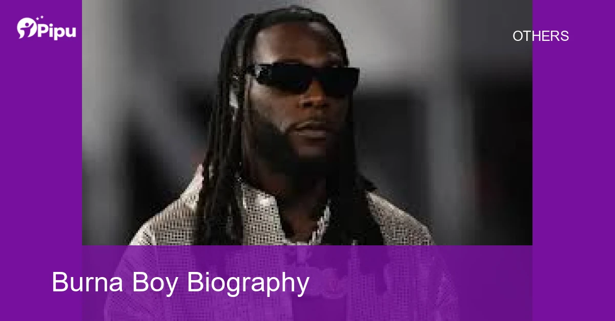 Burna Boy Biography Burna Boy Biograph
